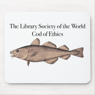 Alfombrilla De Ratón Bacalao de LSW del cojín de ratón de los éticas