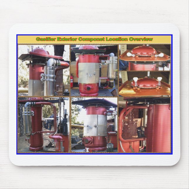 Alfombrilla De Ratón Backdraft gasifier (Frente)