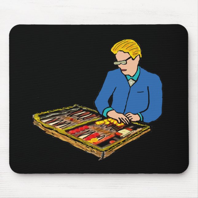 Alfombrilla De Ratón Backgammon (Frente)