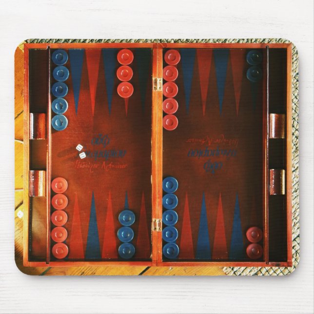 Alfombrilla De Ratón Backgammon Mousepad (Frente)