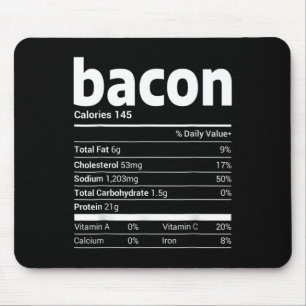 Alfombrilla De Ratón Bacon Nutrition Facts Family Mating Navidades Co