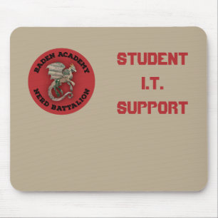 Alfombrilla De Ratón BACS "Apoyo I.T. Estudiantil" Mousepad (Sólo Nerds