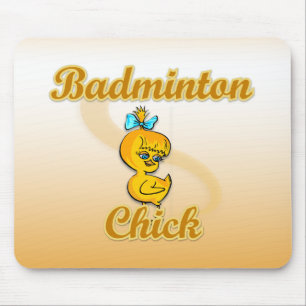 Alfombrilla De Ratón Badminton Chick