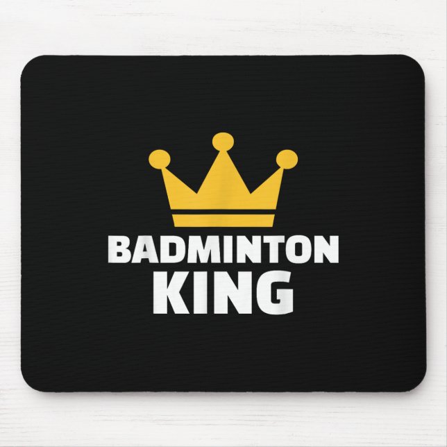 Alfombrilla De Ratón Badminton King (Frente)