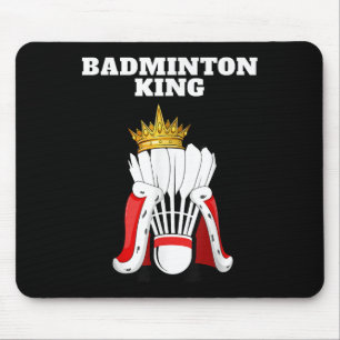 Alfombrilla De Ratón Badminton King _ Hombres Jóvenes Jugadores de Badm
