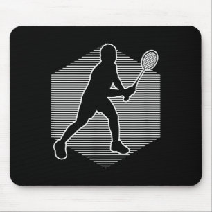 Alfombrilla De Ratón Bádminton Squash Mujeres Volante Hombres