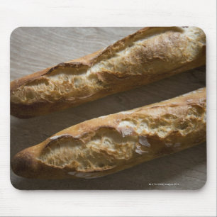 Alfombrilla De Ratón Baguettes francesas, pan francés, cierre