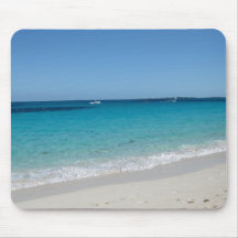 Bahamas Ocean Beach Mouse Pad