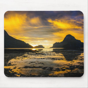 Alfombrilla De Ratón Bahía de El Nido Atardecer