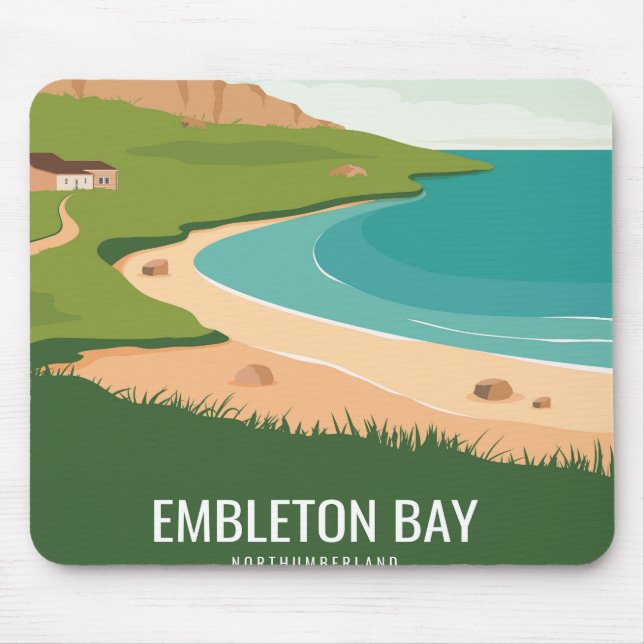 Alfombrilla De Ratón Bahía de Embleton (Frente)