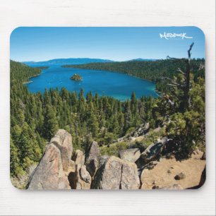 Alfombrilla De Ratón Bahía esmeralda, el lago Tahoe Mousepad