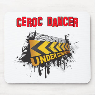 Alfombrilla De Ratón Bailarín de Ceroc bajo construcción