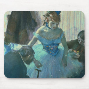 Alfombrilla De Ratón Bailarín de Edgar Degas el en su vestuario