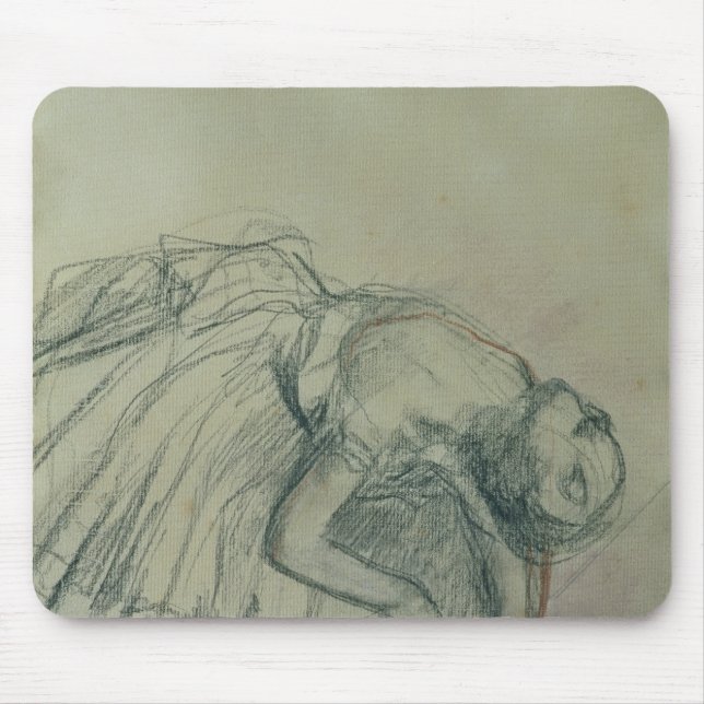 Alfombrilla De Ratón Bailarín de Edgar Degas el | que fija su (Frente)