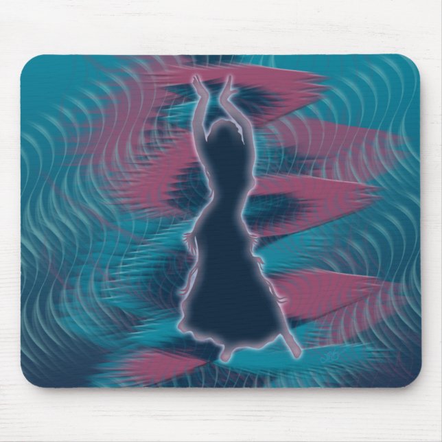 Alfombrilla De Ratón Bailarina *Porcha* (Frente)
