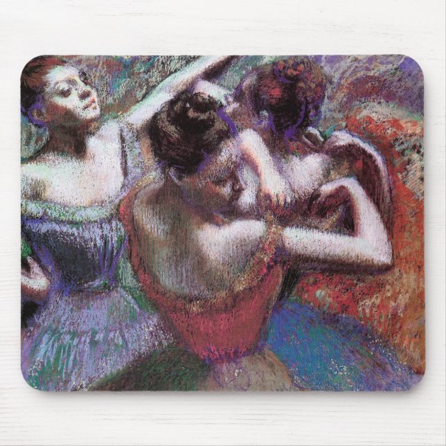 Alfombrilla De Ratón Bailarinas de Degas (Frente)