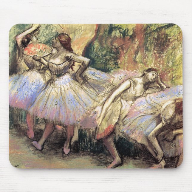 Alfombrilla De Ratón Bailarinas de Degas (Frente)
