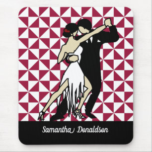 Alfombrilla De Ratón Bailarinas de tango estilizadas