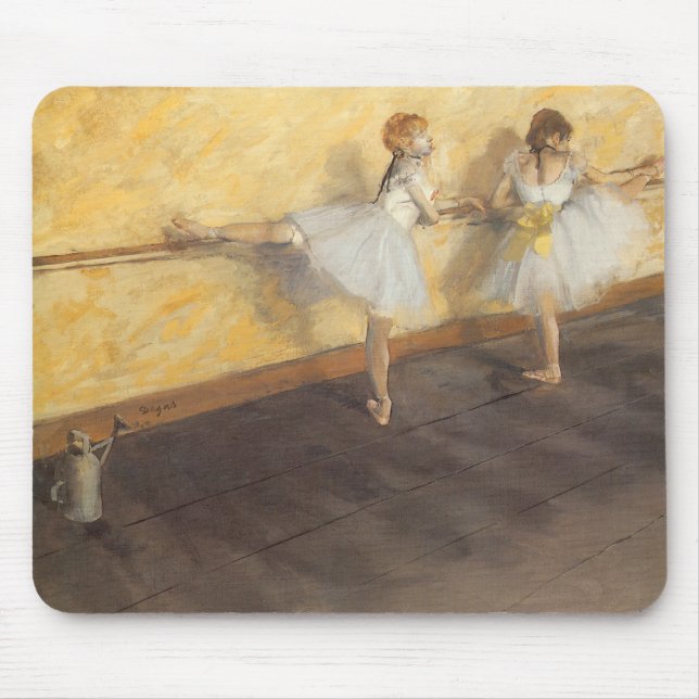 Alfombrilla De Ratón Bailarinas en el bar de Edgar Degas, ballet de épo (Frente)