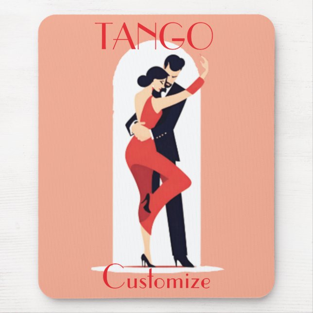 Alfombrilla De Ratón Bailarines de tango Thunder_Cove (Frente)