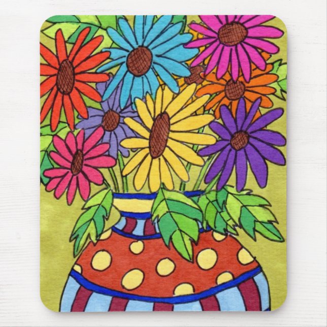 Alfombrilla De Ratón Baile arcoiris en caja de diseño (Frente)