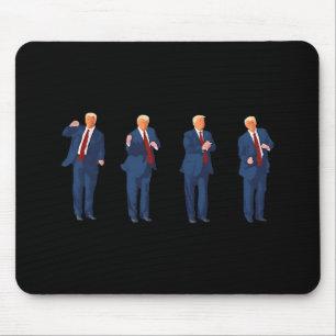 Alfombrilla De Ratón Baile de Trump 4 de julio Trump 2025