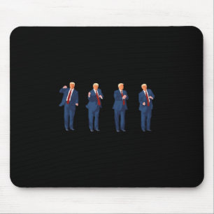Alfombrilla De Ratón Baile de Trump 4 de julio Trump 2025 1