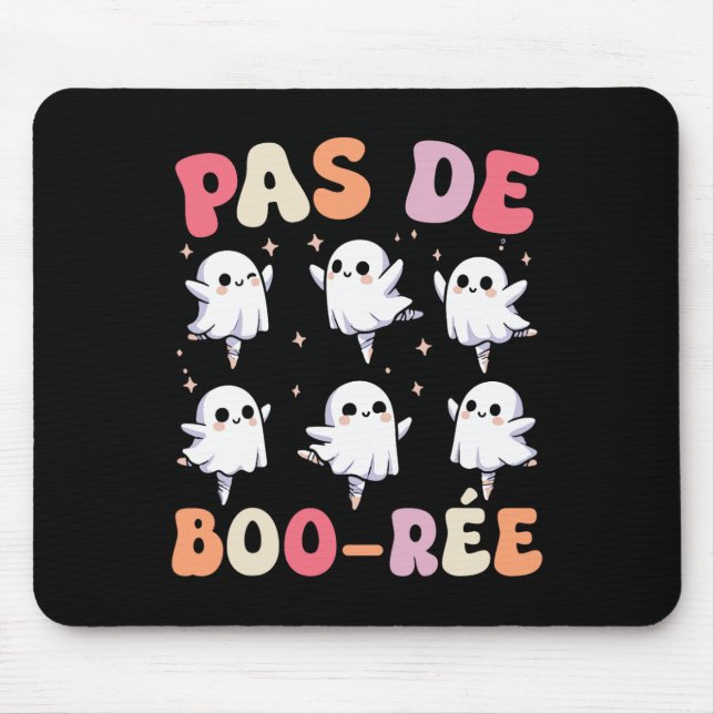 Alfombrilla De Ratón Baile Fantasma Fantasma Halloween (Frente)