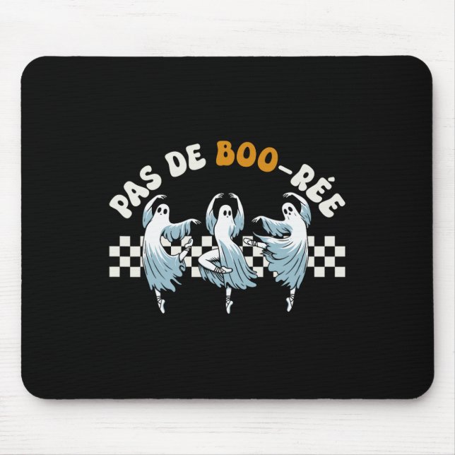 Alfombrilla De Ratón Baile Fantasma Fantasma Halloween (Frente)