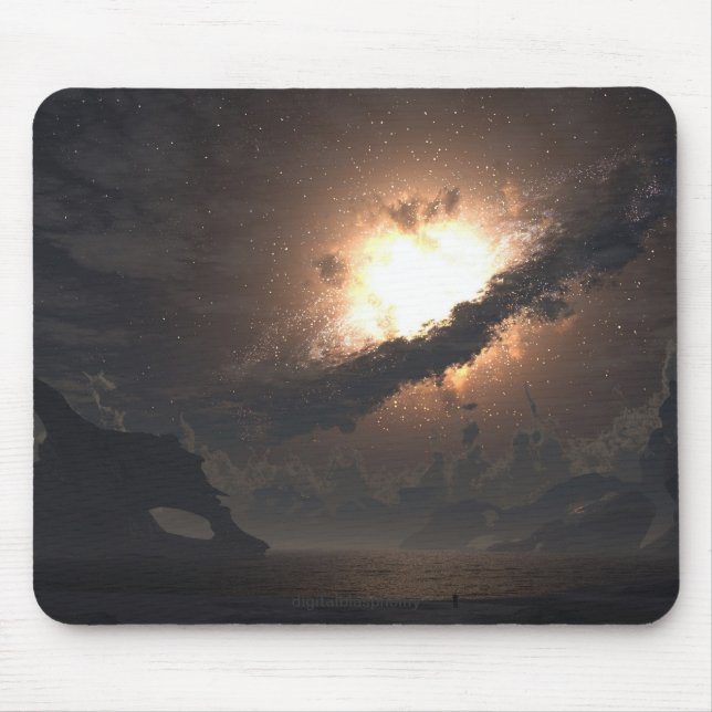 Alfombrilla De Ratón Bajíos cósmicos Mousepad (Frente)