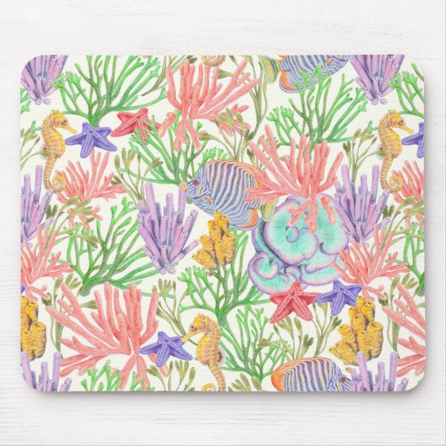 Alfombrilla De Ratón Bajo el mar (Frente)