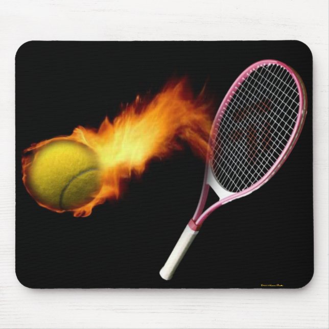 Alfombrilla De Ratón Bajo Fire Mousepad (Frente)