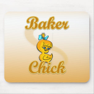 Alfombrilla De Ratón Baker Chick
