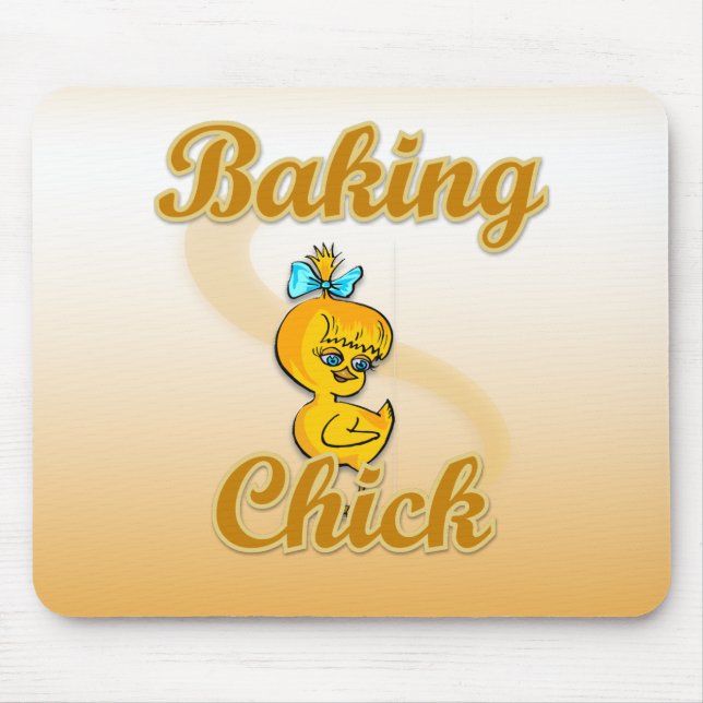 Alfombrilla De Ratón Baking Chick (Frente)