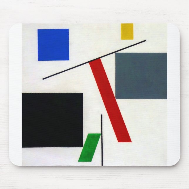 Alfombrilla De Ratón Balance de Arp de Sophie Taeuber (Frente)