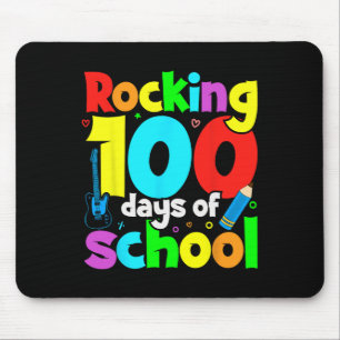 Alfombrilla De Ratón Balanceando 100 Días De Maestros De Música Escolar