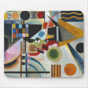 Alfombrilla De Ratón Balanceo abstracto de la pintura de Kandinsky