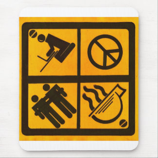 Alfombrilla De Ratón Balanza de la universidad