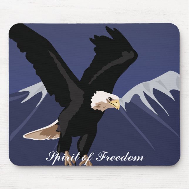 Alfombrilla De Ratón Bald Eagle Mousepad (Frente)
