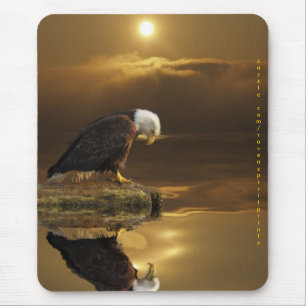 Alfombrilla De Ratón BALD EAGLE & SUNLIGHT Mousepad