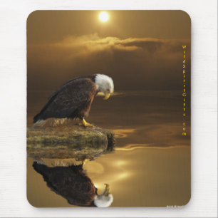 Alfombrilla De Ratón BALD EAGLE & SUNLIGHT Mousepad