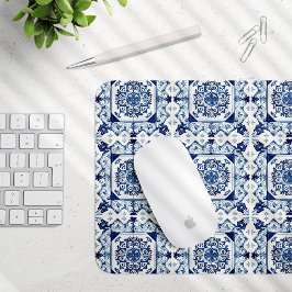 Alfombrilla De Ratón Baldosas mediterráneas, portuguesas, azulejo, mall