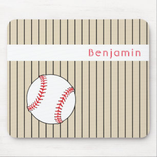 Alfombrilla De Ratón Ball de béisbol personalizado