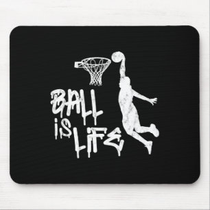 Alfombrilla De Ratón Ball is Life Basketball Point Guard Team Gits Homb
