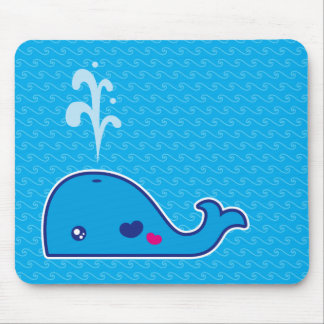Alfombrilla De Ratón Ballena de Kawaii