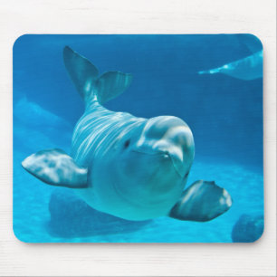 Alfombrilla De Ratón Ballena de la beluga