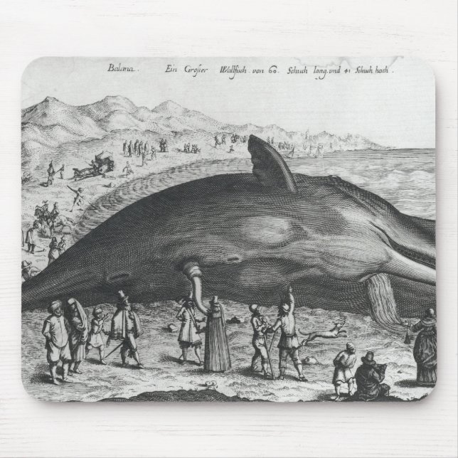 Alfombrilla De Ratón Ballena muerta (Frente)