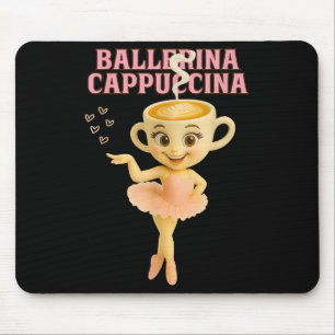 Alfombrilla De Ratón Ballerina Cappuccina Italiana Brainrot Meme Kids G