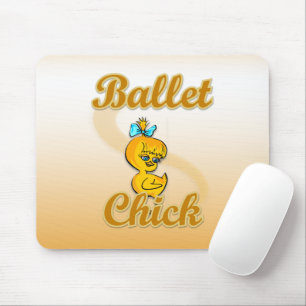 Alfombrilla De Ratón Ballet Chick