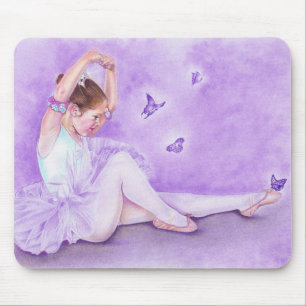 Alfombrilla De Ratón Ballet de Papillon Mousepad